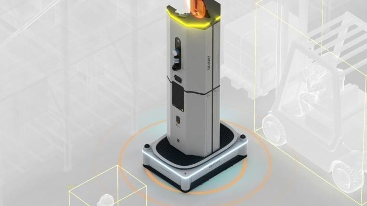dexory robot counting warehouse inventory