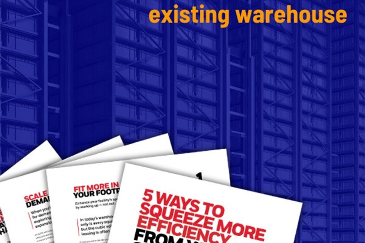5 Ways to Squeeze More Efficiency From Your Current Fulfillment Facility