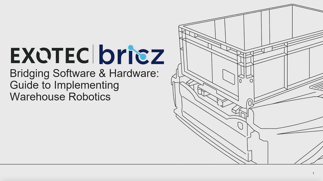 CSCMP EDGE 2024 Innovation Theater: Bridging Software and Hardware: Guide to Implementing Warehouse Robotics