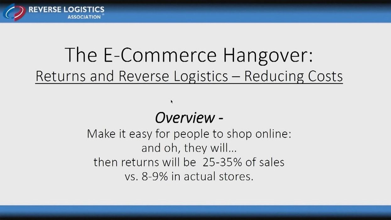 CSCMP EDGE 2024 Ask the Experts: The E-commerce Hangover: Returns and Reverse Logistics