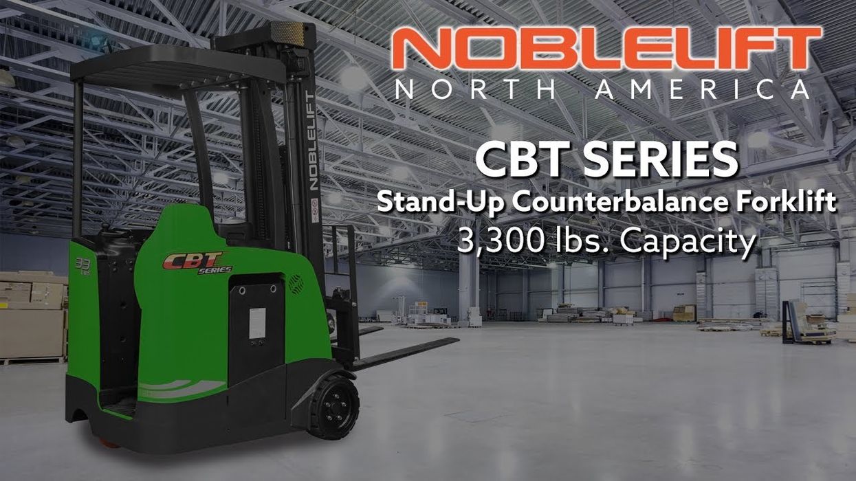 CBT33 Series Stand Up Counterbalance Forklift Noblelift
