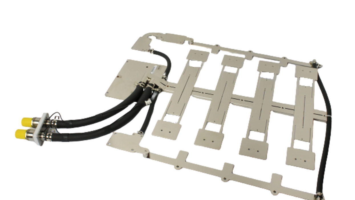 chip cooling plate from Mikros Technologies 