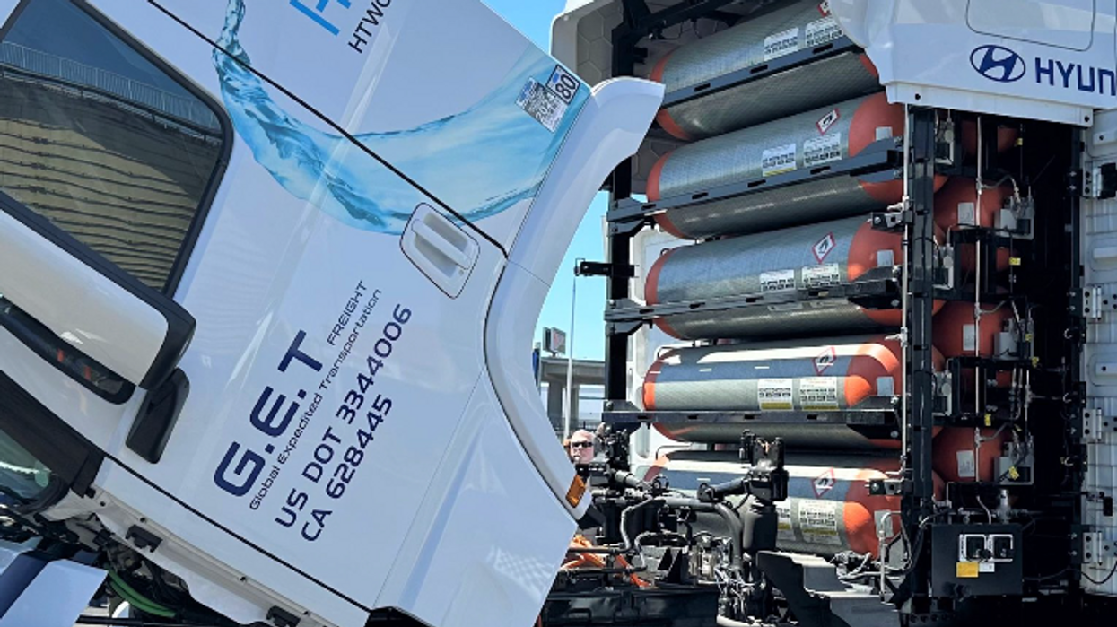 fuel cell truck EPA port grants