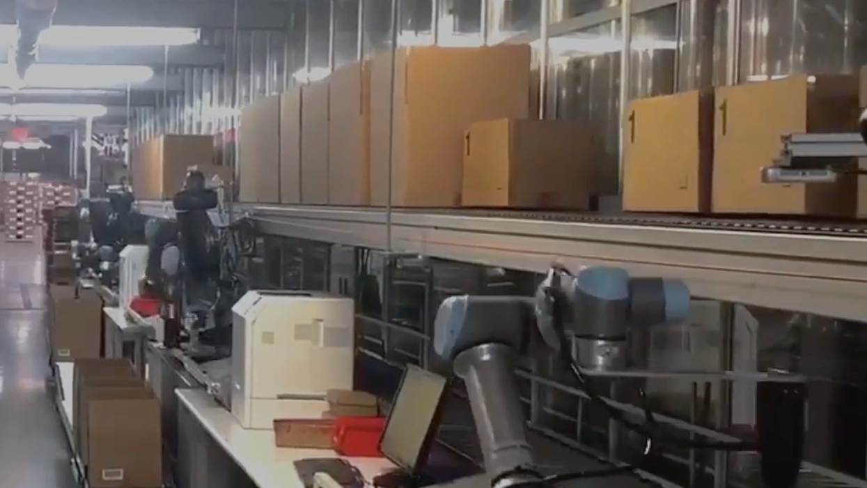 nimble smart robots for fedex