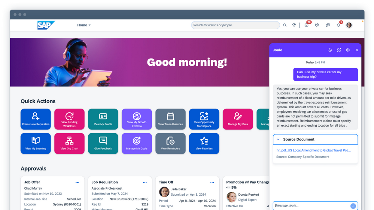 screen shot of AI tools on a laptop